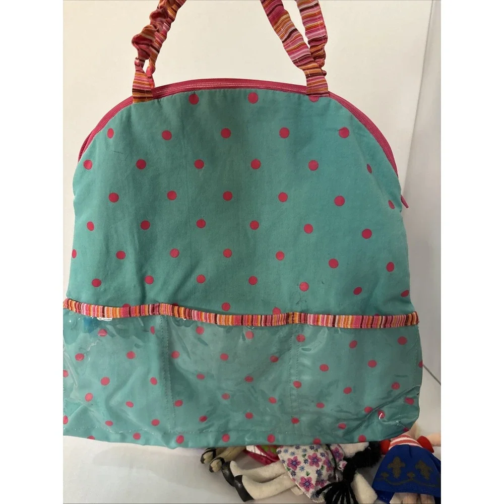 Culture Club Kids 5 Soft Dolls Carrying‎ Case International Spain France Swahili